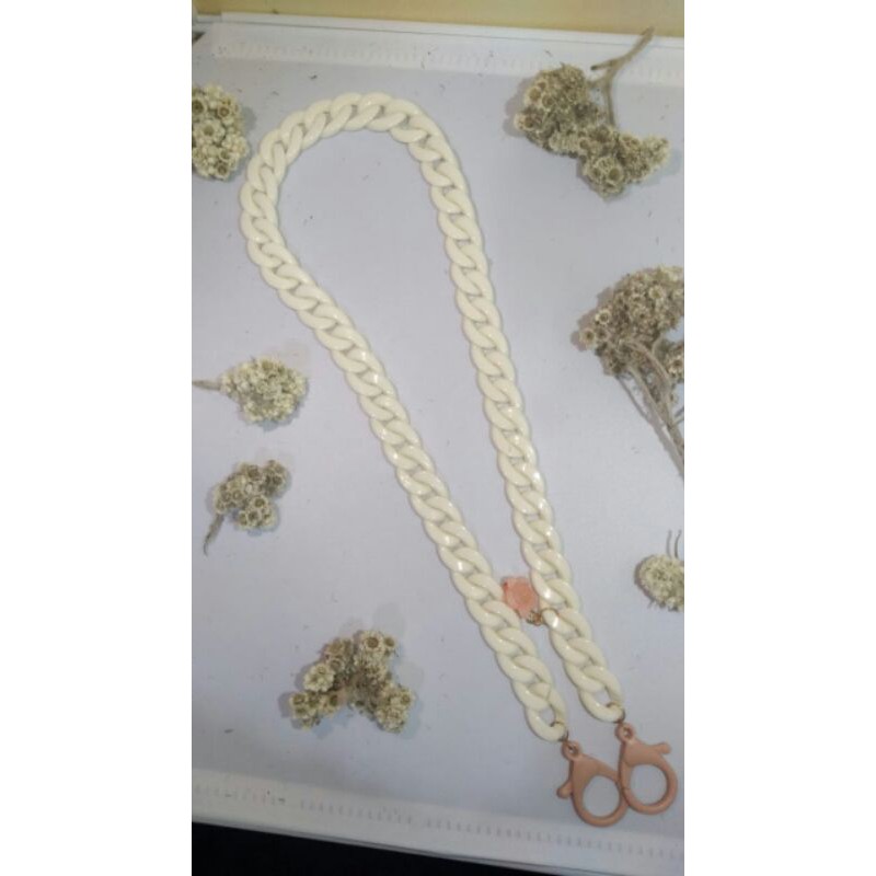 Strap Mask / Tali Masker Rantai Besar , Handmade