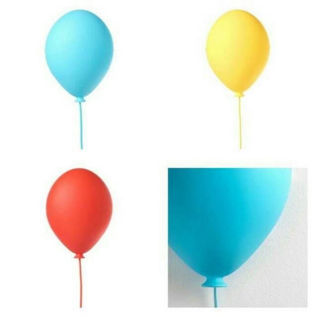 IKEA Dromminge Kap Lampu Kamar Anak Bentuk Balon