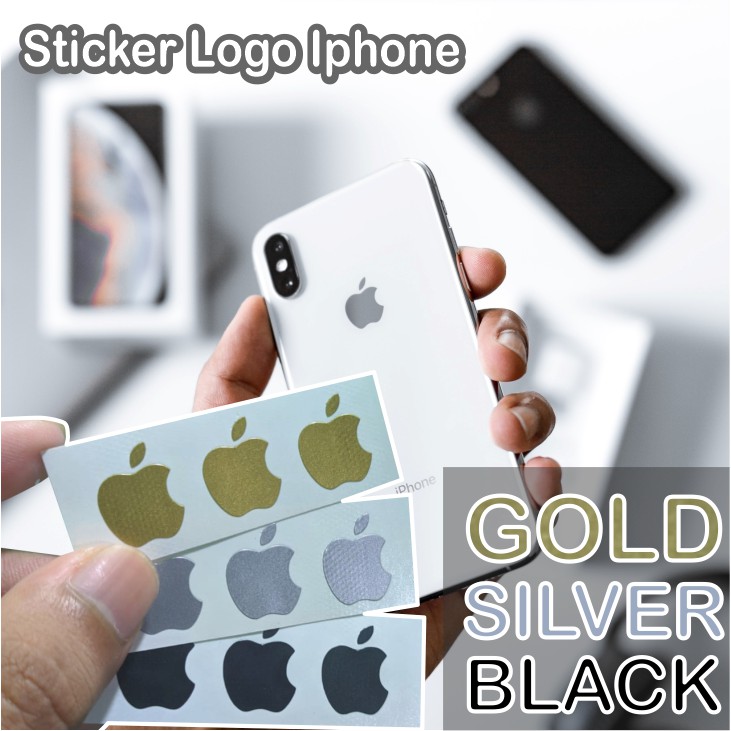 STICKER LOGO APPLE IPHONE