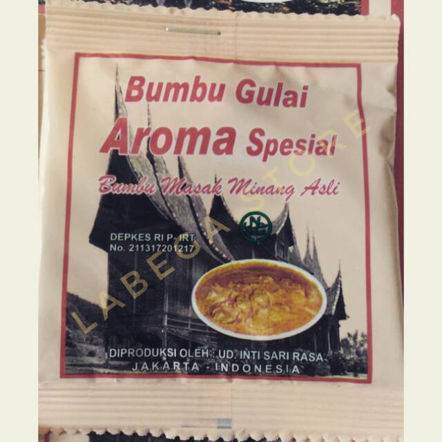 

Bumbu Gulai Aroma Spesial Minang Asli