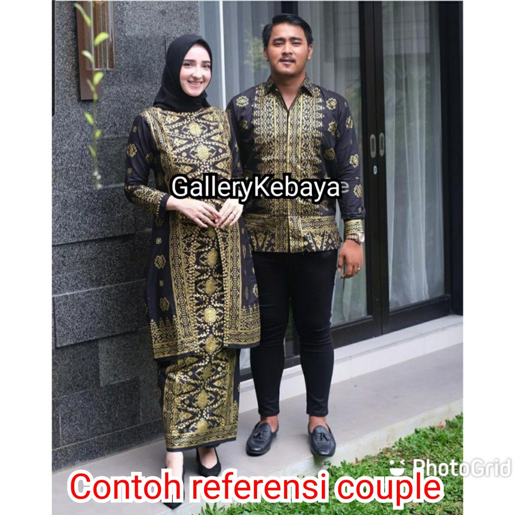 OBRAL SALE KEMEJA FEBRIANY BATIK COUPLE SET JUPRI SONGKET PALEMBANG