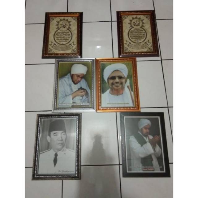 Foto bingkai habaib dan ulama frame pigura ulama kyai
