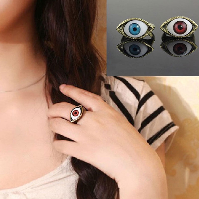 【COD】EYE RING / BLUE EYE RING / CINCIN MATA / CINCIN TITANIUM / AESTHETIC RING / CINCIN ESTETIK / CINCIN AESTHETIC