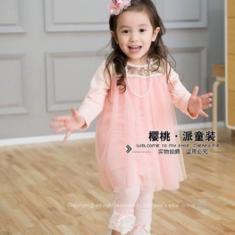 Dress Tutu Cassandra Gurl Anak Perempuan 2-6 Tahun