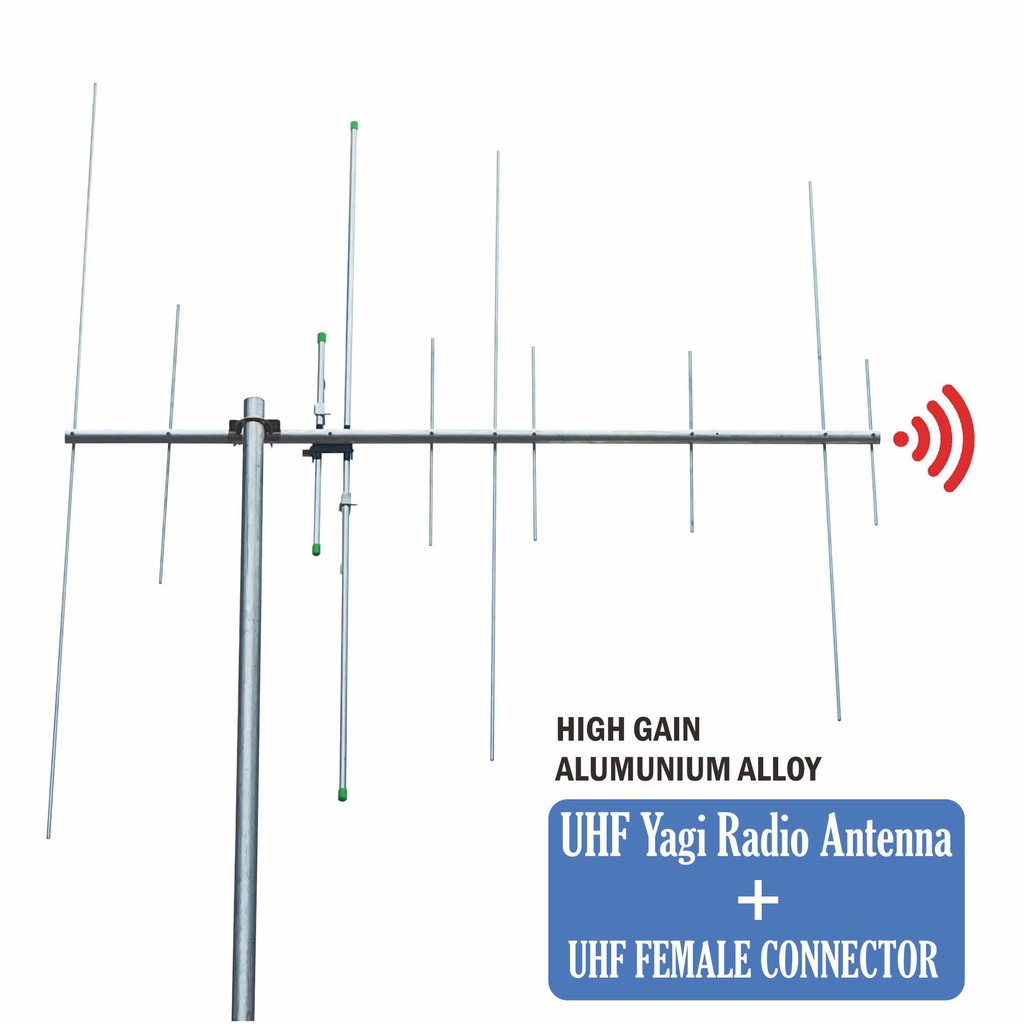 Antena Yagi DualBand Rig HT VHF UHF Jarak Jauh