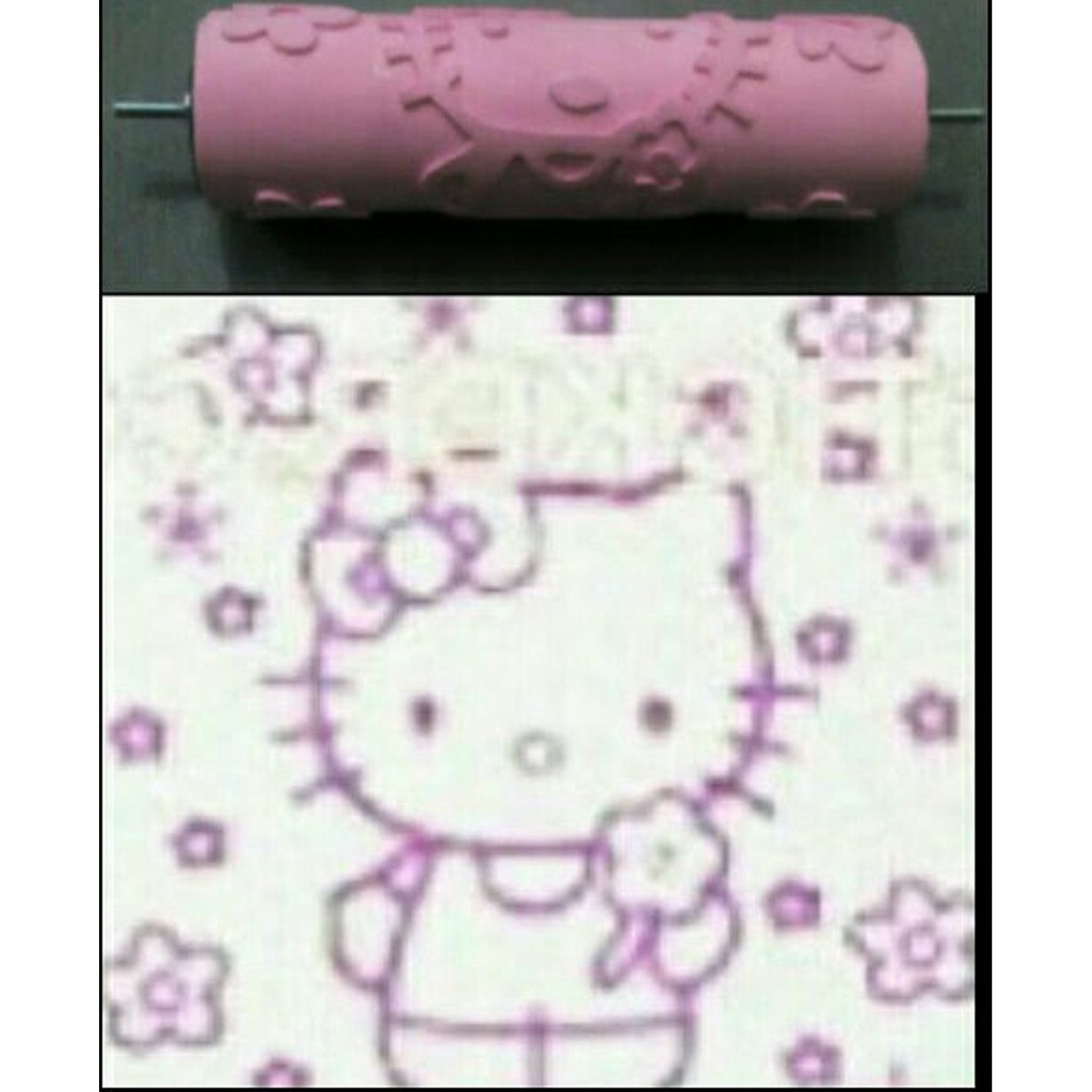 

roll cat motif hello kitty