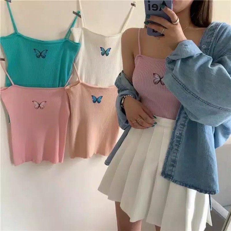 Tangtop Ovula Butterfly RIB (LD 90 P 50)