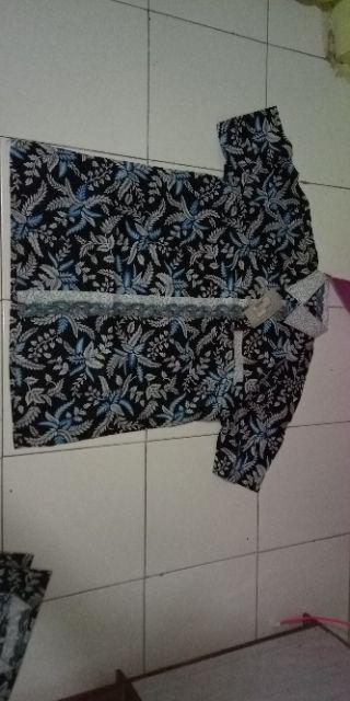 Kemeja Batik Modern  Kemeja Batik Keren  Kemeja Batik Pria Kemeja Batik Kantor Fin08 - Warung_batikj
