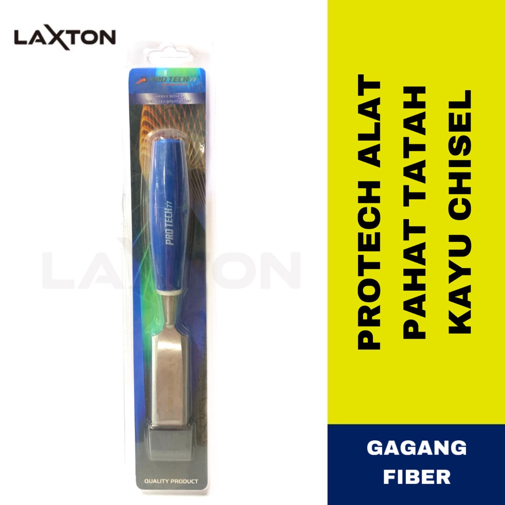 Protech Tatah Pahat Ukir Chisel Kayu Gagang Fiber