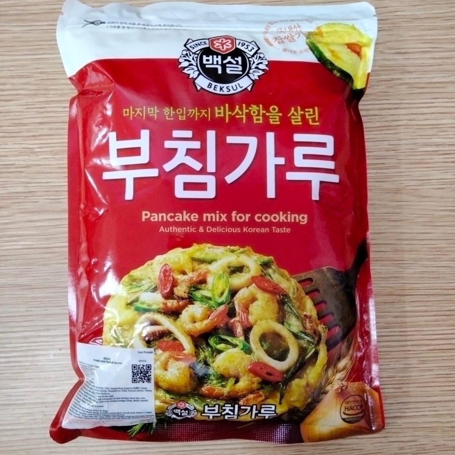 

Korean Pancake Mix For Cooking/Tepung Pajeon 1kg