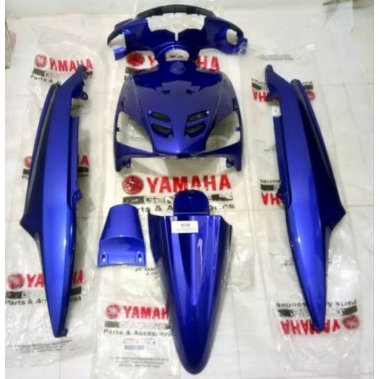 Body Mio Sporty fullset warna biru ORI ahm