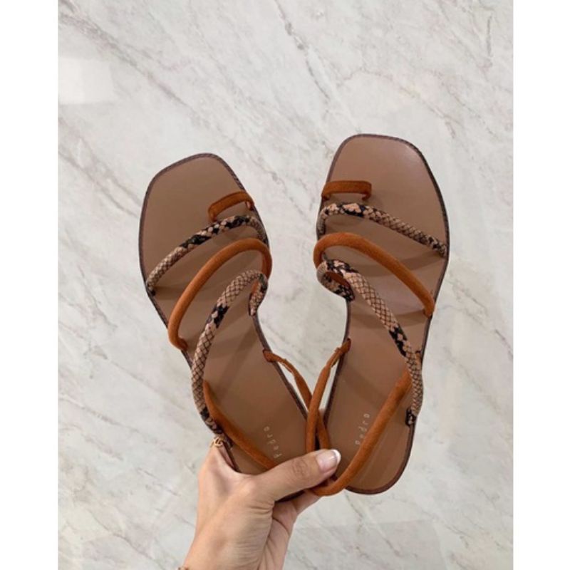 Sandal Wanita Pedro Wanita Sandal Flat Wanita Sandal Import Sandal Flat Tali Wanita Kekinian Sandal 