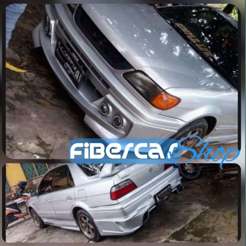 Fullset Bodykit Soluna depan samping belakang