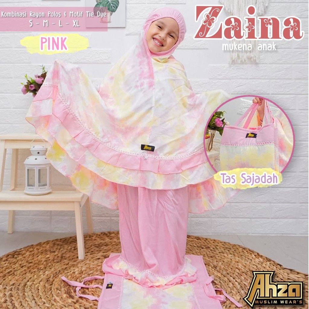Mukena Anak 3 tahun - 12 tahun / mukena anak bahan rayon / mukena sajadah anak
