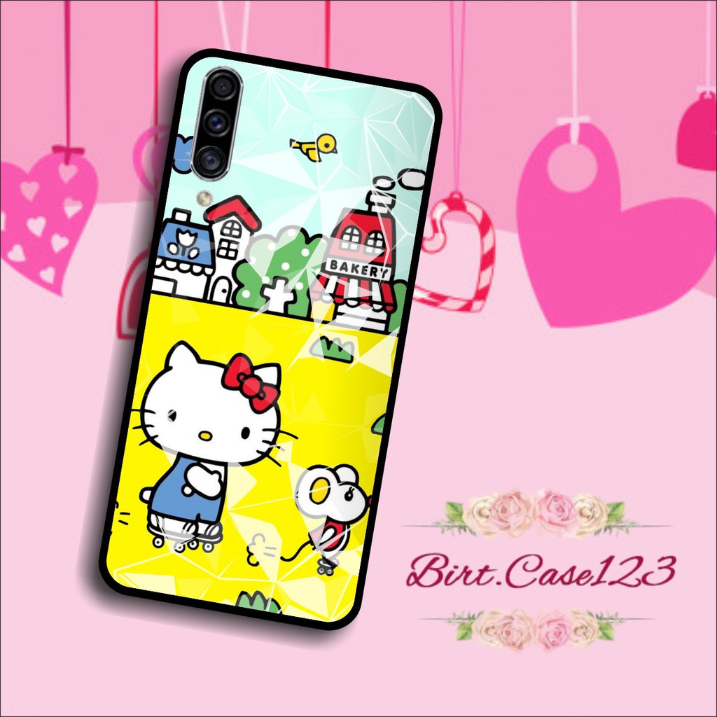 softcase diamond gambar HELLO KITTY Oppo A3s A1k A5 A9 2020 A7 F9 A5s A31 A52 A92 A37 A53 A83 BC293