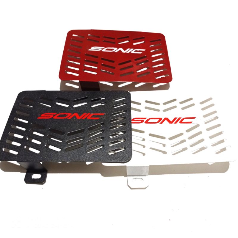 COVER RADIATOR / TUTUP PELINDUNG RADIATOR HONDA SONIC 150 series black red white