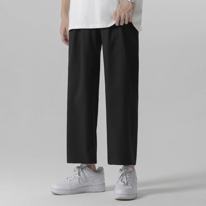 Streetwear Ankle Pants Model Oversize - Celana Unisex Cropped Pants