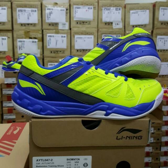  Sepatu  Lining  Badminton  Training Shoes AYTL 047 Stabilo 