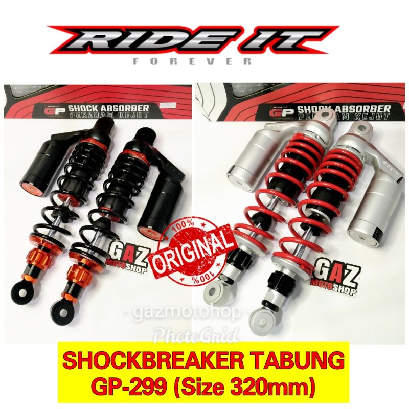 Shock Tabung Ride It Gp KLIK 320mm Shockbreaker 32 cm CB GL Tiger Megapro