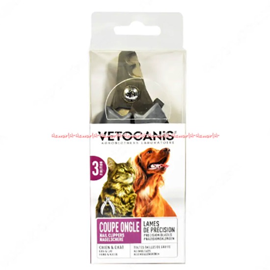 Vetocanis Couple Ongle Lames Gunting Kuku Hewan Anjing Kucing Nail Clipper Veto Canis Vetocanys Nail Clip For Pets