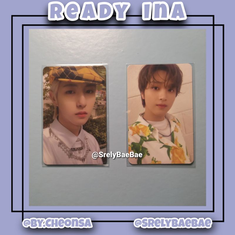 Photocard NCT Dream Haechan Hello Renjun Future Kihno