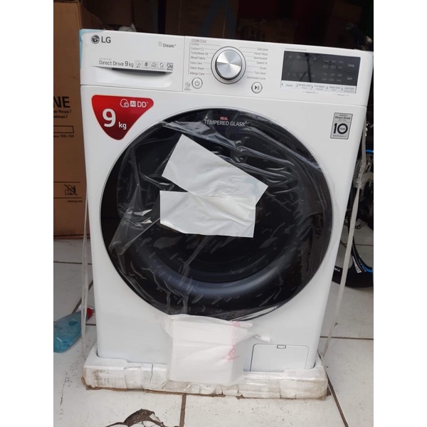 Jual MESIN CUCI LG FRONT LOADING 9KG FV1409S3W Shopee Indonesia