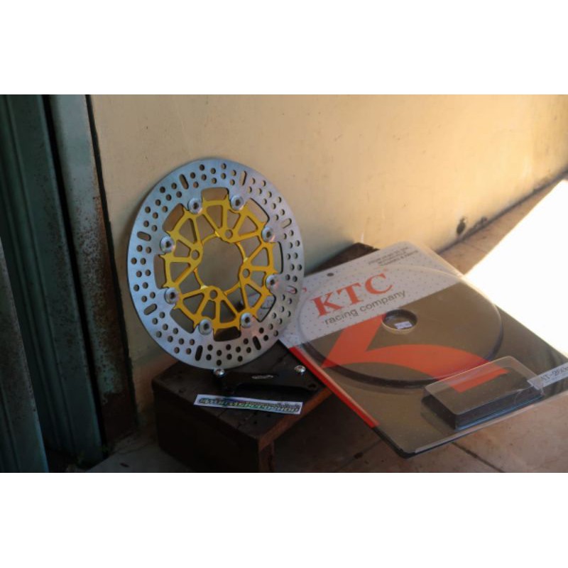 Diskbrake Piringan Cakram KTC Racing Beat, Scoopy, Vario Ukuran 260MM