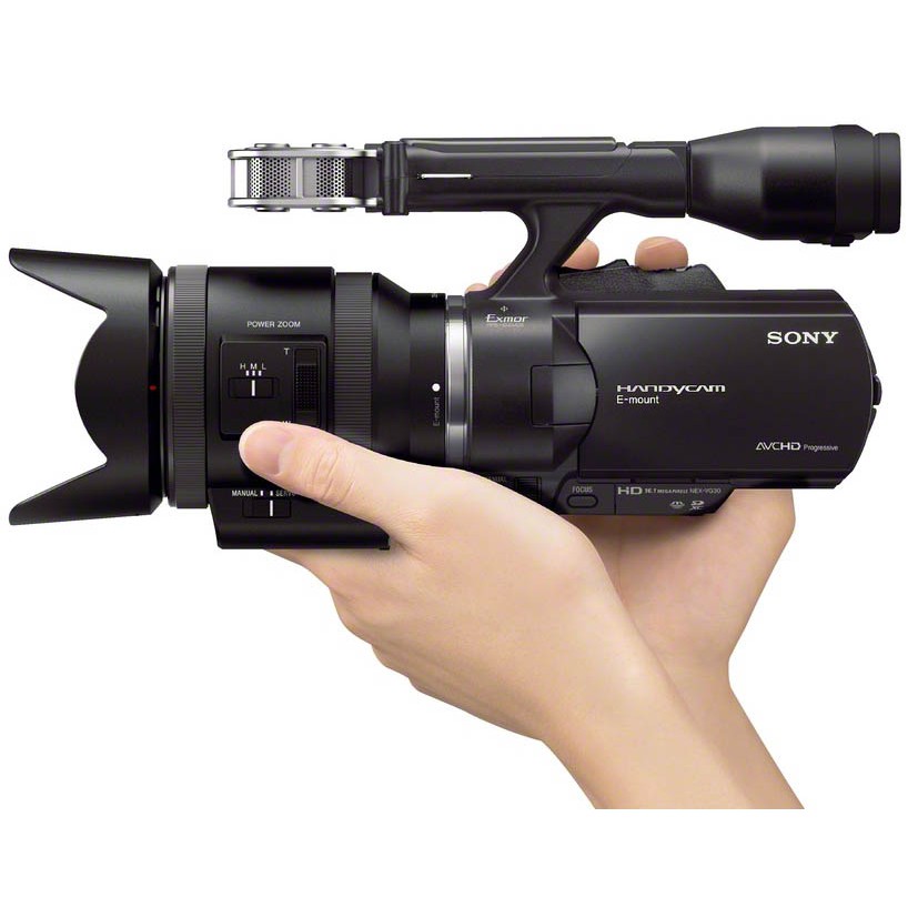 Handycam Camcorder Sony VG 30 + Lensa 18-200 ; NEX-VG30, NEX-VG 30