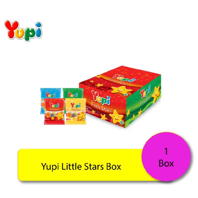 

YUPI LITTLE STARS ISI 24 PCS