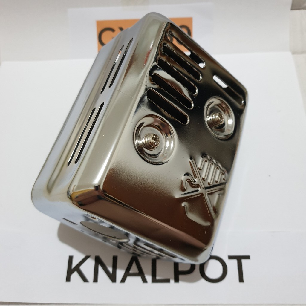 Knalpot Chrome Silencer Muffler Silincer Mesin Penggerak Engine Gx160 Gx200