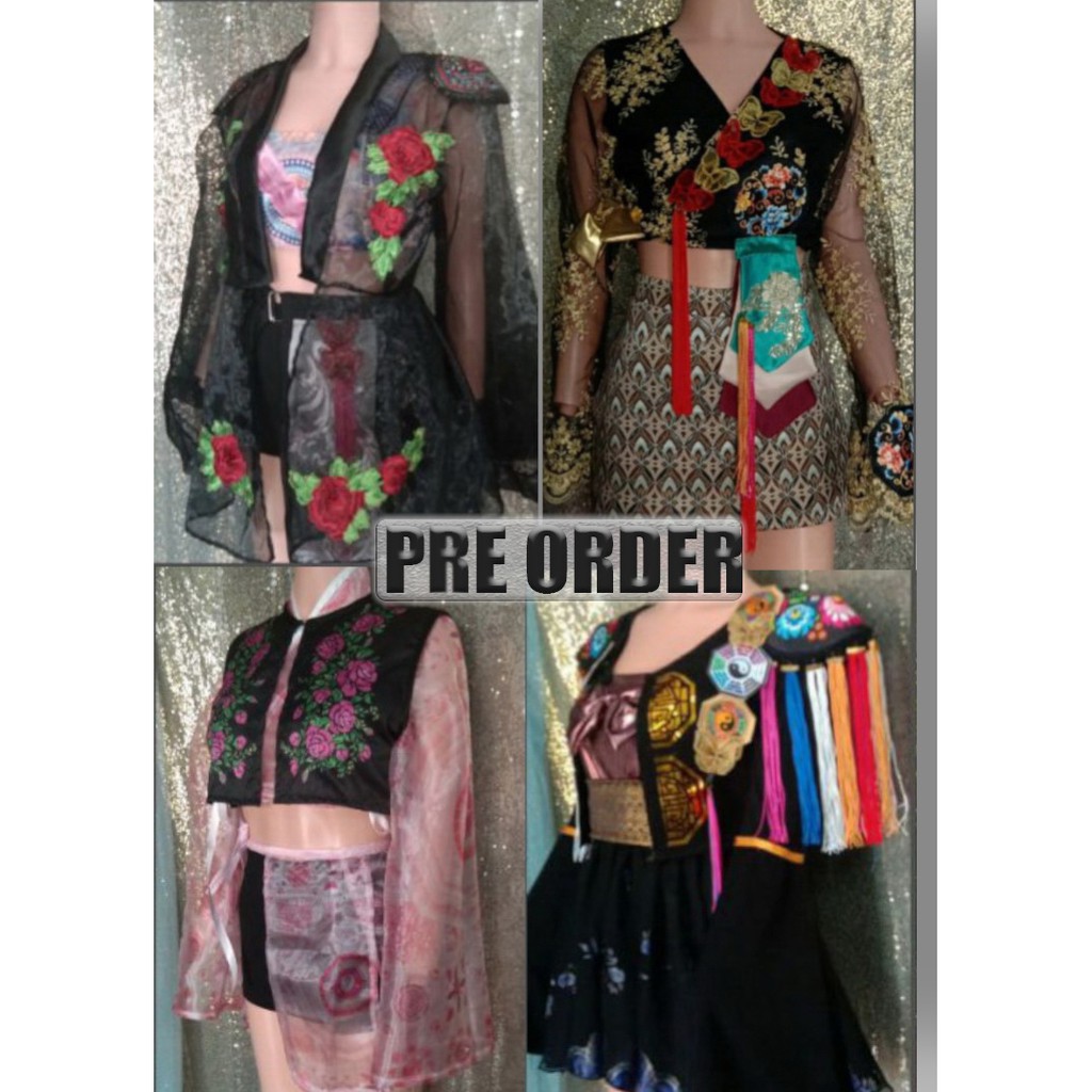 Baju Blackpink Kpop Dance Cover How You like that wanita korea (pre order pembuatan)