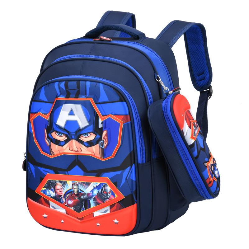 FREE PENSIL CASE - RANSEL 16&quot; TAS ANAK SEKOLAH SD LAKI LAKI GAMBAR  SUPER JAGOAN BINTANG ZOOM 3 RESLETING ( ZOOM BADANG TOP KOTAK PENSIL 16&quot;  )