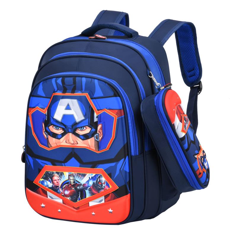 FREE PENSIL CASE - RANSEL 16&quot; TAS ANAK SEKOLAH SD LAKI LAKI GAMBAR  SUPER JAGOAN BINTANG ZOOM 3 RESLETING IMPORT ( ZOOM BADANG TOP KOTAK PENSIL 16&quot;  )