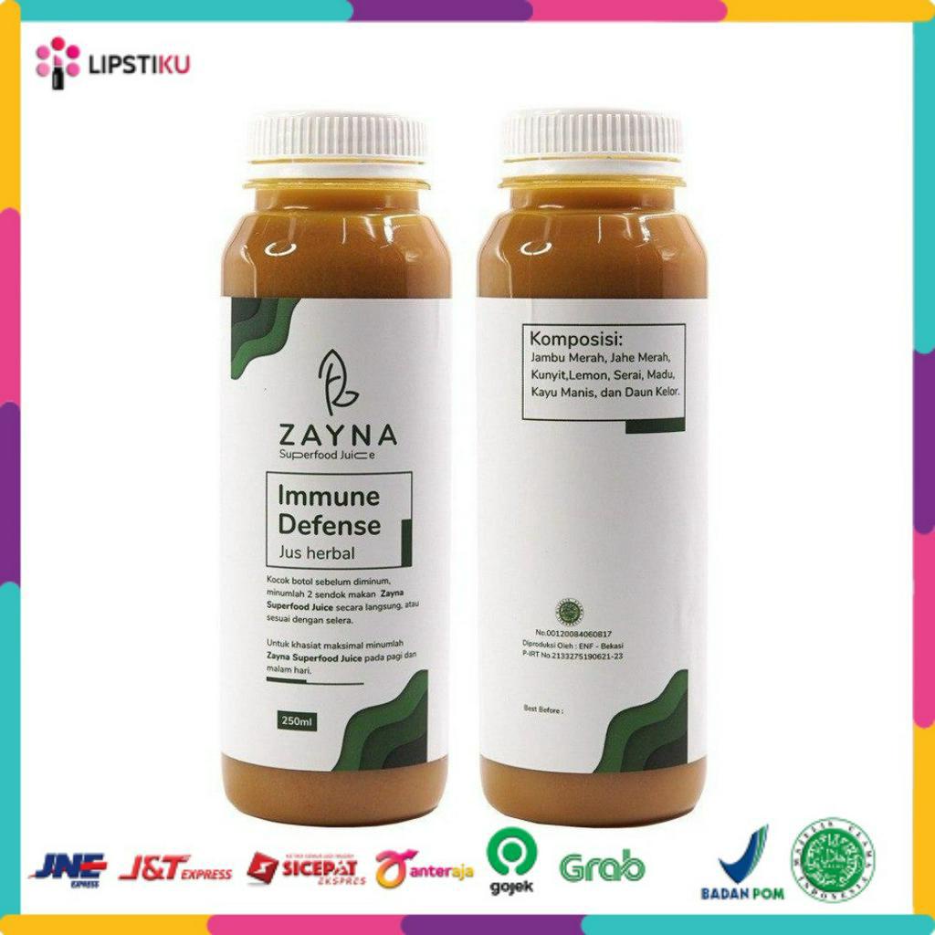 

ZAYNA Superfood Juice Herbal Immune Defense Jus Immunitas Sehat