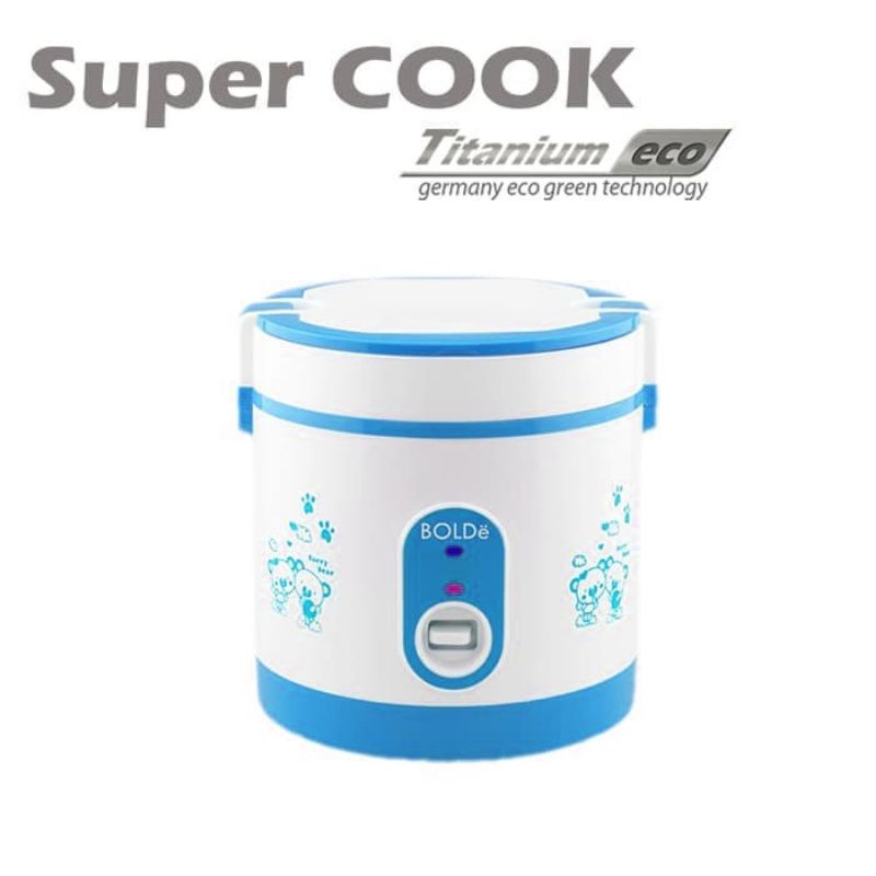 BOLDe Super Cook Titanium Eco 0.6 L Rice Cooker Mini BOLDe Titanium - ORIGINAL