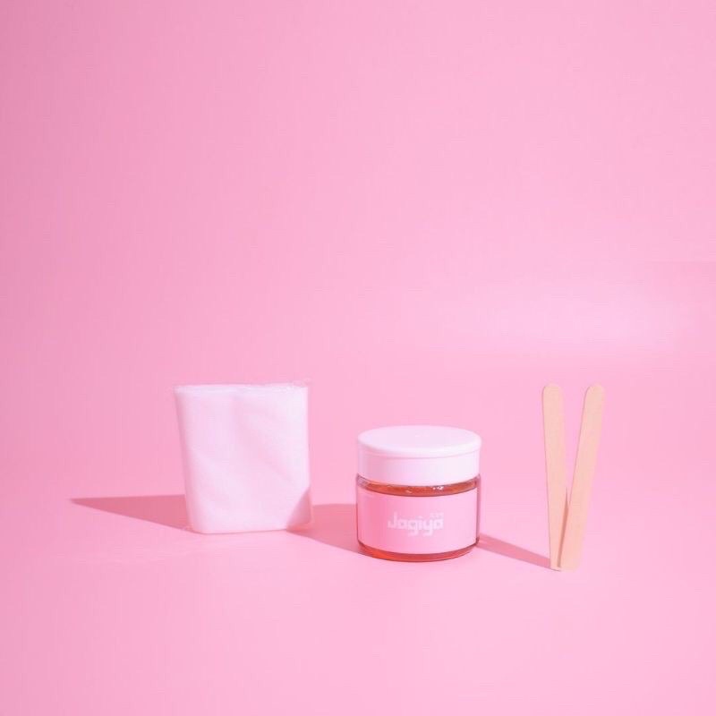 [READY] JAGIYA SAKURA CHERRY BLOSSOM WAXING KIT / SUGAR WAX / PERONTOK BULU / PENGHILANG BULU JAGIYA