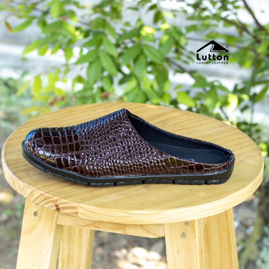 LUTTON - SELOP BAJUL - SEPATU SELOP MOTIF BAJUL - BAJOL