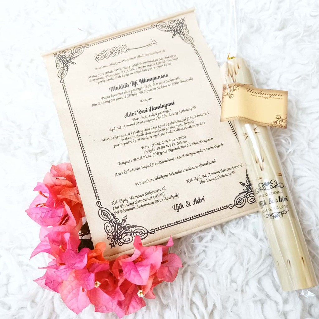 souvenir undangan bambu