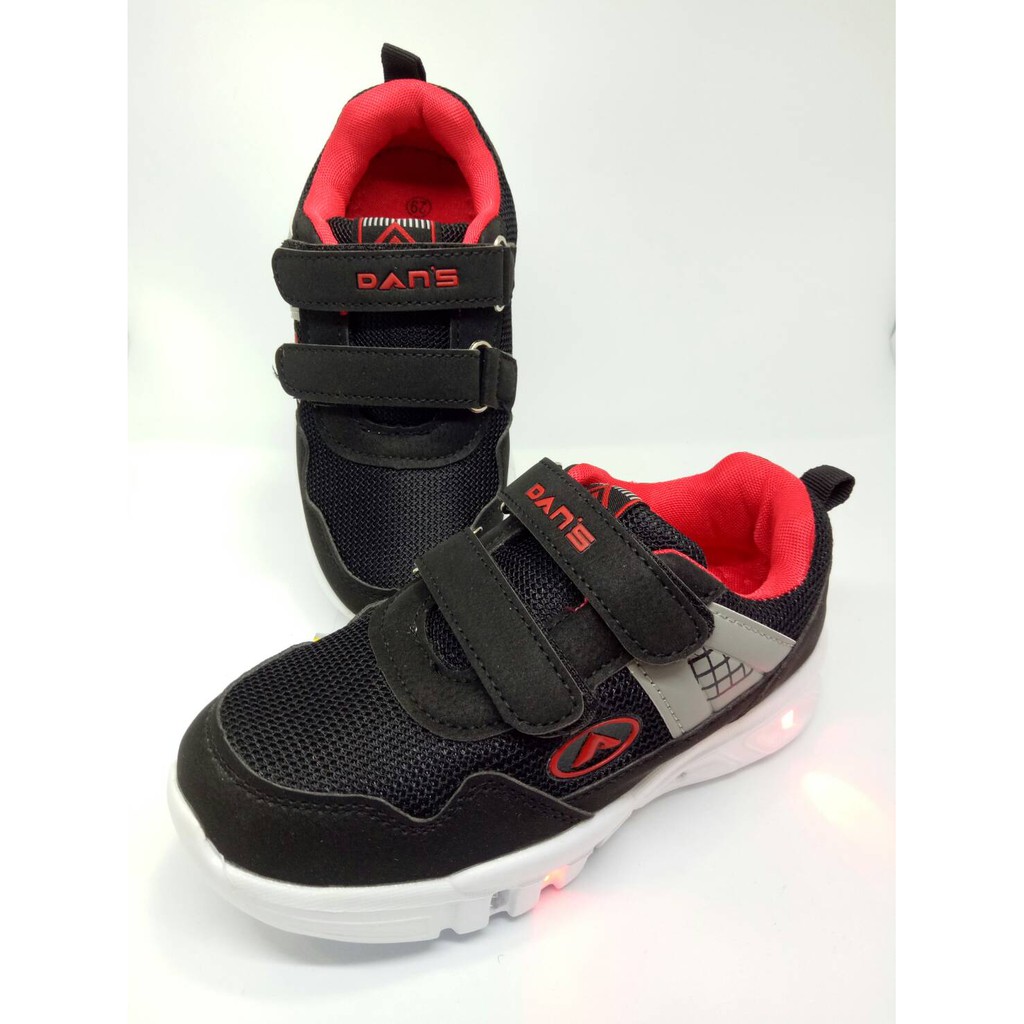 Sepatu LED Anak Laki-laki Jojo Original Dans