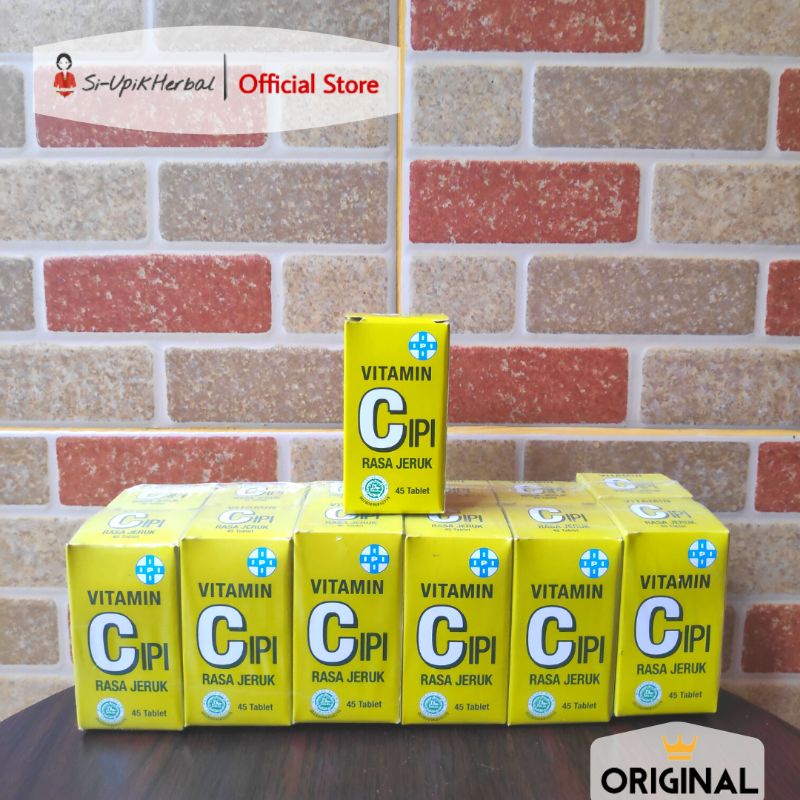 Vitamin C ipi Rasa Jeruk Isi 45 Tablet