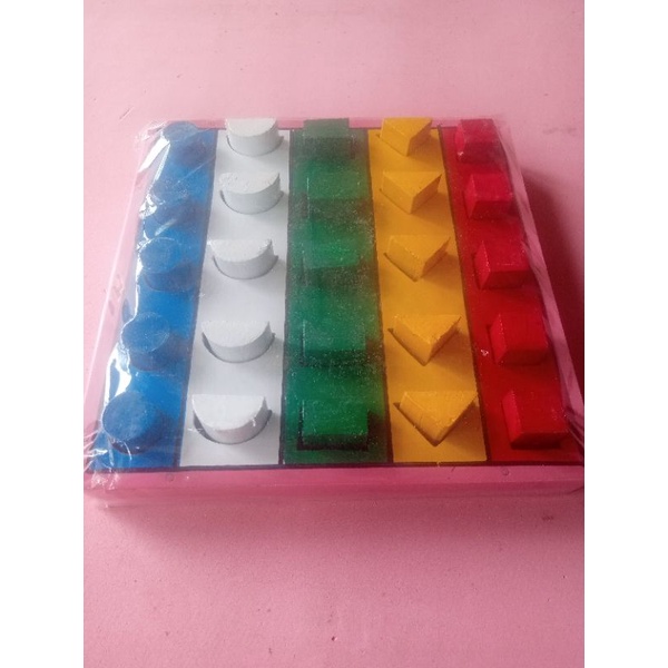 mainan anak mainan tk pasak geometri
