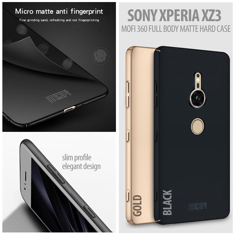 Sony Xperia XZ3 - Mofi 360 Full Body Matte Hard Case