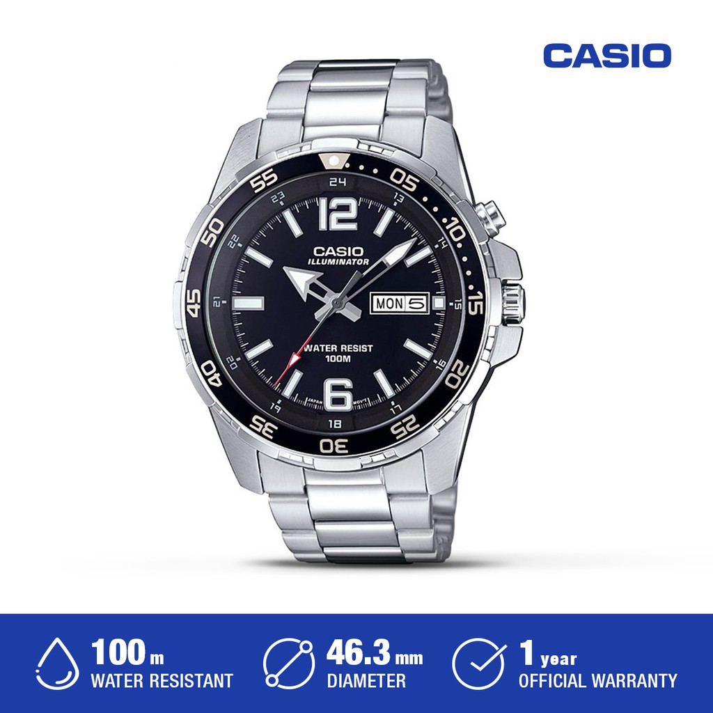 Jam Tangan Casio Pria Marine Sports Analog MTD-1079D-1A2VDF