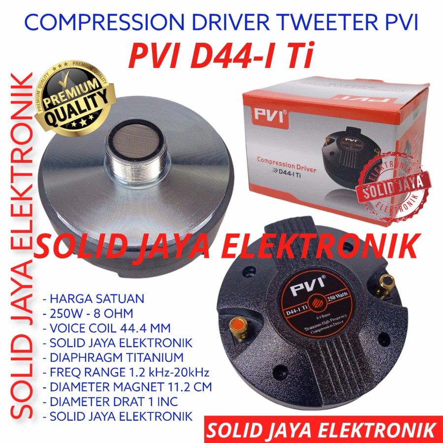 DRIVER TWEETER PVI D44-1 Ti D44 COMPRESSION TWETER TWITEER TWEETER ORI TWITER HIGH HI COMPRESION TWITEER PVI ASLI ORI ORIGINAL DRAT 44.4 PVI 44,4 D44 1-Ti D44TI D44 D44-1 TI D44-I TI PROFESIONAL TWITEER ASLI ORI PVI