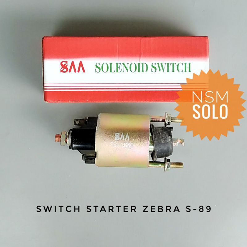 Switch Starter Saklar Kontak Solenoid Swit Magnetik Magnetic Suit Mobil Daihatsu Zebra S89