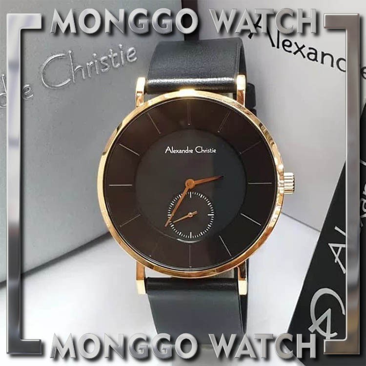 JAM PRIA ALEXANDRE CHRISTIE AC 8484 RGBK ORIGINAL BERGARANSI RESMI