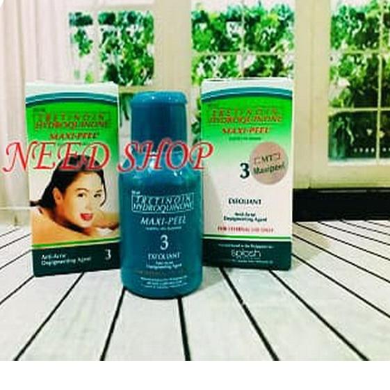 ➾ MAXI PEEL / TONER MAXIPEEL / TRETINOIN HYDROQUINONE 3 ANTI ACNE ORI ◄