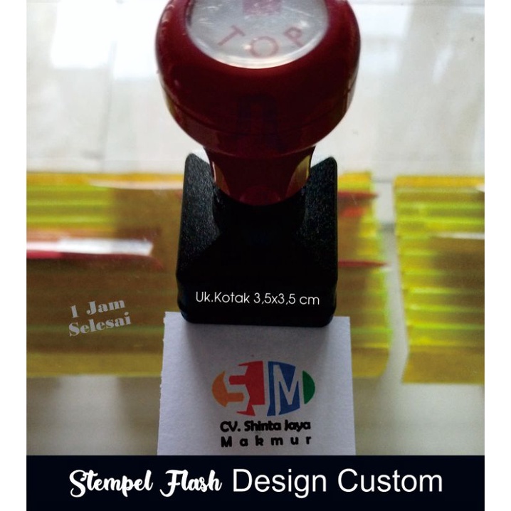 

Stempel custom warna warni