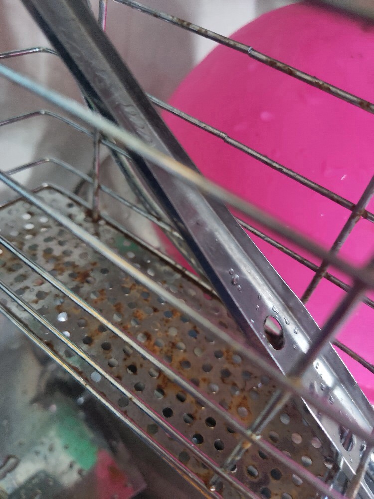 Df Rak Piring Stainless 2 Susun Murah - Rak Peralatan Dapur 2 Tingkat - 2 Tier Dish Drainer