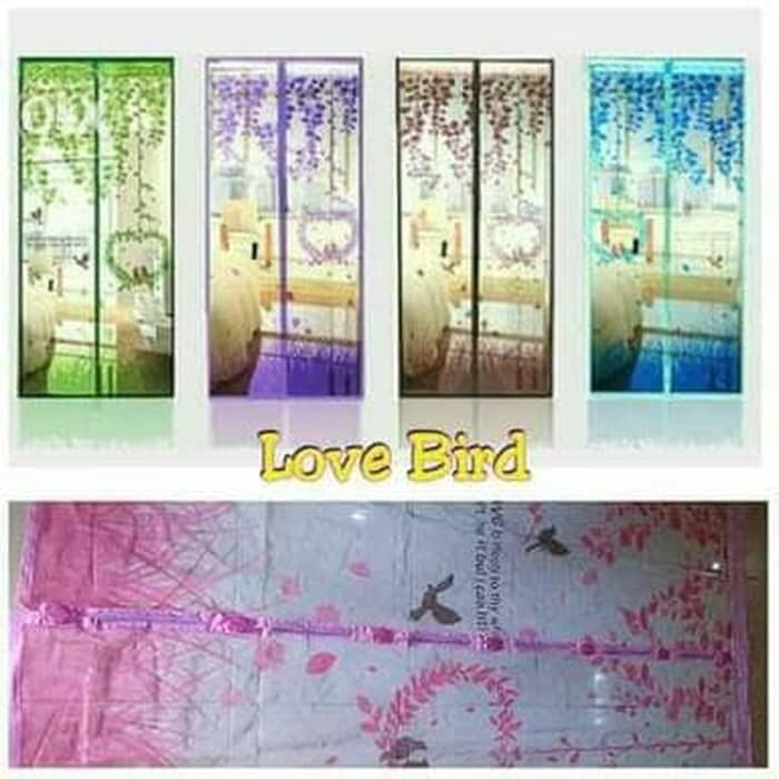 Tirai Pintu Magnet Anti Nyamuk Tirai Gorden Hordeng Magnet ANTI NYAMUK
